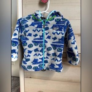 Patagonia Aztec Design Fleece Baby Boy Jacket/Coat Size 12-18 Months